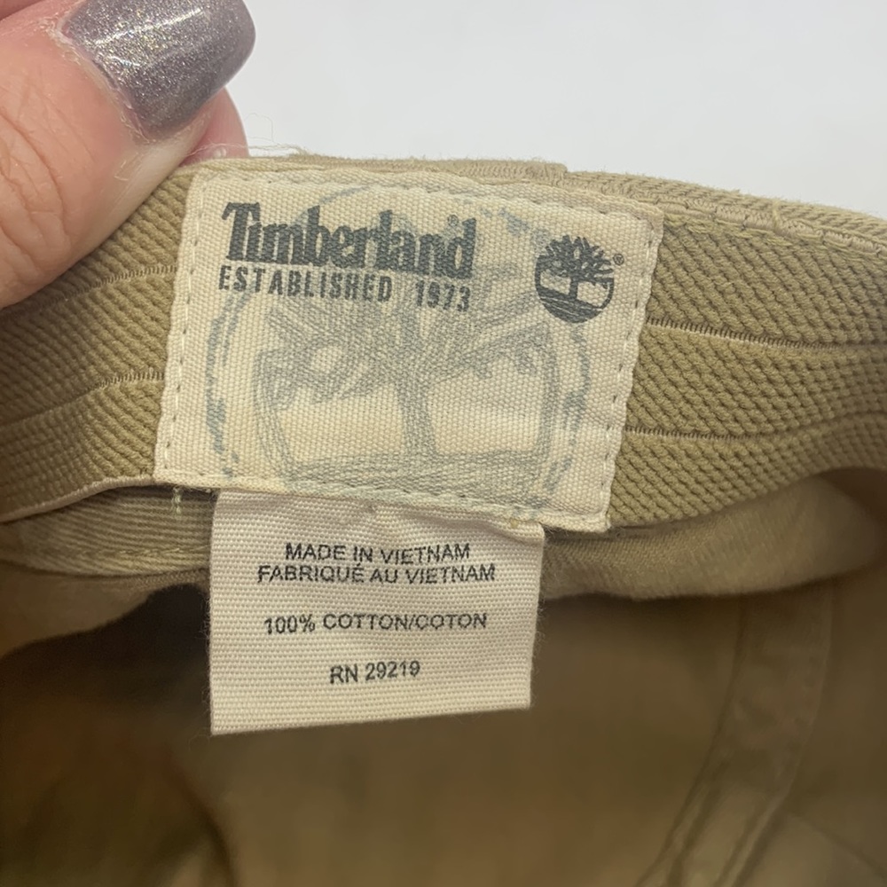 Timberland Tan Baseball Hat one size HT4774C - Picture 8 of 8